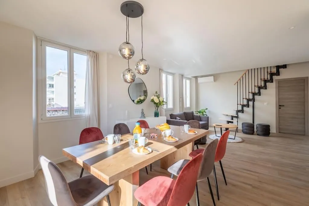 Brp Cannes Center,Top Floor Luxurious House,8 Bed France